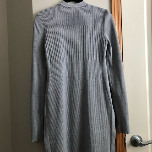 Grey Open Cardigan - Picture 3 of 3